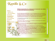 Website van Aroma Kamille 