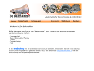 Website van De Bakmakker 