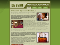 Website van De Berg 