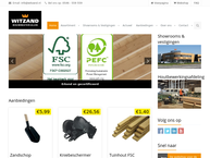 Website van Witzand Bouwmaterialen Eibergen 