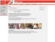 Website van Topwork BV 