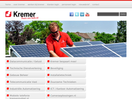 Website van W.j. Kremer Zeddam Vastgoed B.v. 