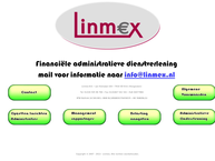 Website van Linmex B.v. 