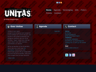 Website van Unitas Wageningen 