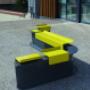 Modulaire zitbank serie Square