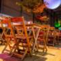 Houten stoel / bistro set