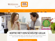 Website van Fair Trade Shop (L. C. Van der Meijden) 