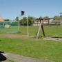 Speelveld achter accommodatie