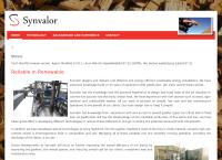 Website van Synvalor B.v. 