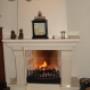 openhaard met schouw