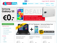 Website van GSM-Shop Hoog 