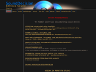 Website van Sound Decision 