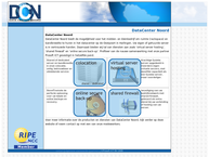 Website van Datacentrum Noord 