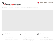 Website van Bureau van Rossum 