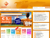 Website van Upperhosting Internetdiensten 