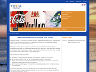 Website van Total Ship Supply B.V. 