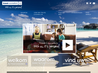 Website van Travelcounsellor Manuela Algera 