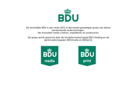 Website van Bdu Tijdschriften B.v. 