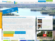 Website van Holiday Holland B.v. 