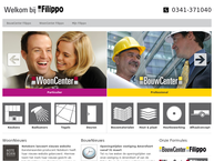 Website van Filippo Vastgoed II B.v. 