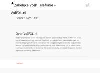 Website van VoIP XL Internet Diensten 