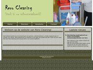 Website van Rero Cleaning 