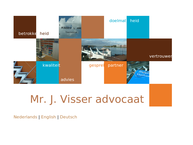 Mr. J. Visser, advocaat