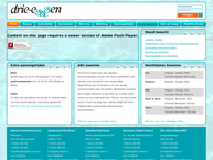 Website van Drie Essen Trading B.v. 