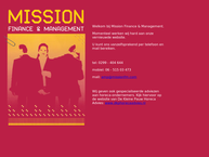 Mission Finance and Management