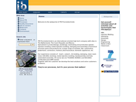 Website van Itb Engineering B.v. 