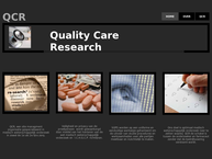 Website van Quality Care Research 