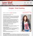 Nieuwe Website Zangles & Vocal coaching' online