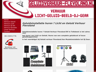 Geluidverhuur Flevoland Bv