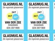 Website van Glasservice Van der Zee Groesbeek , Gennep 