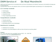 Website van Dwmservice 