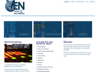 Website van Van de Ven Audio & Multimedia 