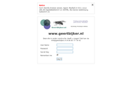 Website van Geertbijker.nl 