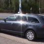 Onze Audi A6 Avant met airco en privacy glass