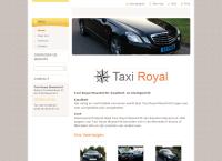 Website van Taxi Royal Maastricht 