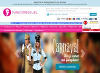 Website van Fancydress.nl 