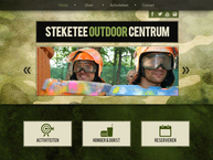 Website van Steketee Paintball & Survival B.v. 