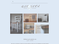 Website van Que Sera landelijke meubels & accessoires 