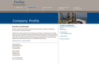 Website van Finship Hellas B.v. 