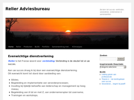 Website van Relier 