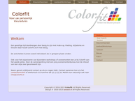 Website van Colorfit 