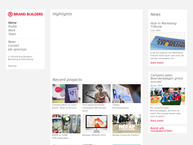 Website van Brand Builders B.v. 