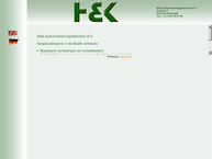 Website van H & K IT Holding B.v. 