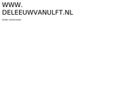 Website van De Leeuw van Ulft Holding B.V. 