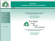 Website van Ton Derks Advancing 
