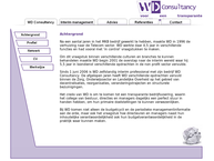Website van WD Consultancy 